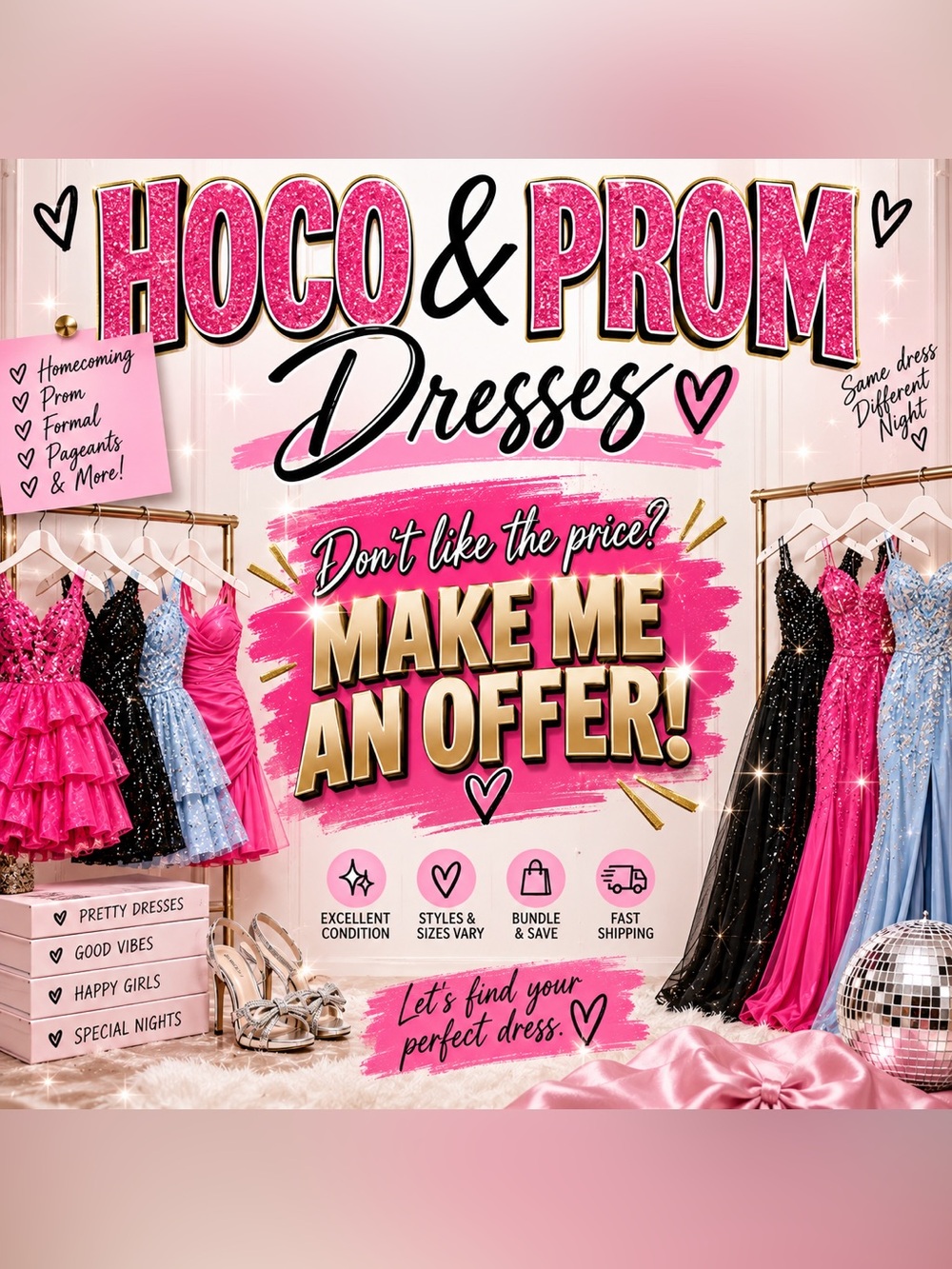 HOCO/PROM- MAKE AN OFFER